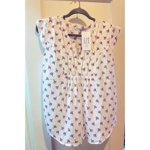 NWT Fab Fit Fun blouse by Collective Concepts